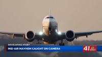 Passengers and crews confront turbulence and midair disturbances on multiple flights