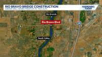 Rio Bravo Bridge construction project and closures