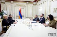 Ruben Rubinyan receives Ambassador of Estonia to Armenia