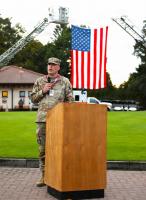 Army Doc, Combat Veteran, speaks at Ramstein Air Base 9/11 Memorial