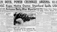 Arizona-ASU Game 25: Arizona gets flattened as Tempe runs up the score in 1951 game
