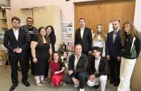 Georgian Corner opens at Latvian youth organization in Bauska