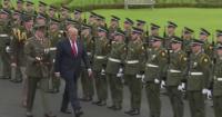 President Trump returns from Ireland trip