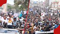 Photos: Edwin Sifuna, Babu take Nairobi by storm, declares readiness to unseat Ruto
