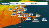 Sunshine returns today after heavy rain across Massachusetts