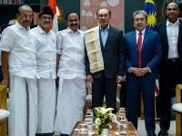 Malaysian PM Anwar Ibrahim holds talks with Keralam CM VD Satheesan
