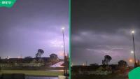 “Cape of storms”: Cape Town’s unpredictable weather brings a frightening lightning display