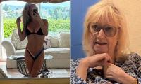 Chloe Madeley shows off her sculpted figure in a sporty bikini as she enjoys a family holiday with TV icon parents Richard and Judy