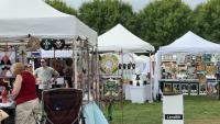 Louisville festival draws artists and visitors under the Big Four Bridge