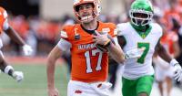 AP Player of the Week: Oklahoma State QB Drew Mestemaker beat Oregon with his arm and legs