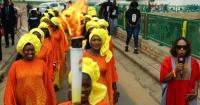 Youth Olympic flame arrives in Senegal for historic African first