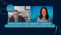 When doing your job isn’t a defense: What feds need to know about professional liability insurance