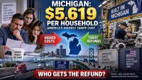 Michigan Hit With America’s Highest Tariff Cost Per Household — $5,619 And Counting