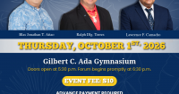 Gubernatorial candidates forum to be hosted by Saipan Chamber of Commerce on Oct. 1