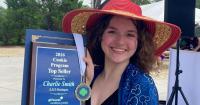 Local Girl Scout award scholarship for entrepreneurial success