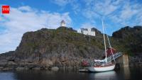A woman bought a remote Norwegian lighthouse island and spent years restoring it; today it runs on solar power and harvested rainwater