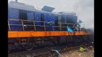 Russian drone hits Ukrainian train, missing by minutes Boris Johnson and Western government officials