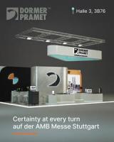 Bring your machining challenges to the Dormer Pramet experts at AMB 2026