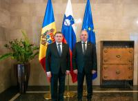Moldovan parliament speaker has meeting with Slovenian counterpart