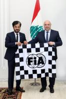 FIA President Mohammed Ben Sulayem meets Lebanese President Joseph Aoun to discuss shared motor sport priorities