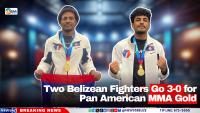 Two Belizean Fighters Go 3-0 for Pan American MMA Gold
