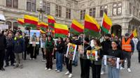 Hundreds demonstrate in Vienna against attacks in Rojava