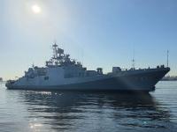 INS Trishul arrives in Alexandria, cultivating cooperation between Indian and Egyptian Navies
