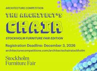 The Architect's Chair / Stockholm Furniture Fair Edition advance registration deadline is approaching! [Sponsored]