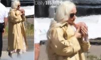 Lady Gaga's baby is already 'months old', friends say: Inside singer's ultra-secret new life as a mother and the lullaby music she's written... as she unveils glam 'Hollywood mama' look