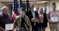 Governor honors local veterans