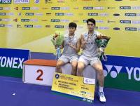Taiwan shuttlers capture Vietnam Open men’s doubles title