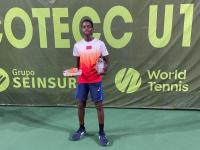 Hills beaten in Masters U-14 COTECC mixed doubles final