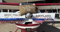 Plane loses out to cash — again