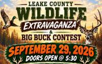 Leake County Wildlife Extravaganza & Big Buck Contest Set for Sept. 29