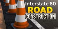 Construction is underway on a 4-mile stretch of I-80 in Lincoln County