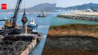 Japan removed 1.5 million cubic metres of mercury-tainted sediment from Minamata Bay, but decades later the mercury remains buried beneath reclaimed land