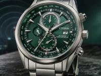Citizen's new stainless-steel atomic Eco-Drive chronograph debuts in the US with sapphire