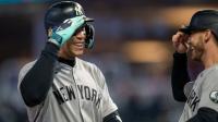 Judge hits 1st HR since May as Yankees clinch record 61st postseason berth