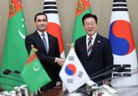 President Lee, Turkmen President Discuss New Opportunities for Growth