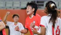South Korea shuts down Myanmar to kick off women's football tournament