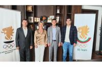 The President of the Armenian Tennis Federation discussed with his Bulgarian counterpart the possibility of cooperation in the field of tennis training.