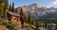 Meet Enos Mills, a teenager who built his own cabin near Colorado’s Longs Peak; decades later, he helped secure the creation of Rocky Mountain National Park in 1915