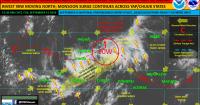 90W set to strengthen, but no direct impact expected for the Marianas