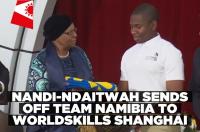 Nandi-Ndaitwah urges WorldSkills competitors to represent Namibia with pride