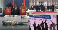Superstars make WAVES! – LeBron and Will Smith draw crowds at historic Angola E1 debut