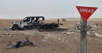 They are investigating a truck that exploded in a minefield upon entering from Peru to Chile for alleged copper smuggling.