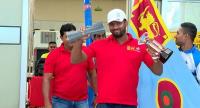 Tharanga Returns to Sri Lanka as World Champion After Budapest Triumph