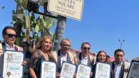 Los Ángeles Azules honored with square in Panorama City