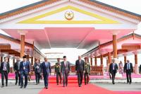 Malaysian PM Anwar accorded ceremonial welcome