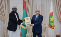 Madaxweynaha Mauritania oo qaabilay Ergayga Gaarka ah ee Madaxweynaha Soomaaliya
